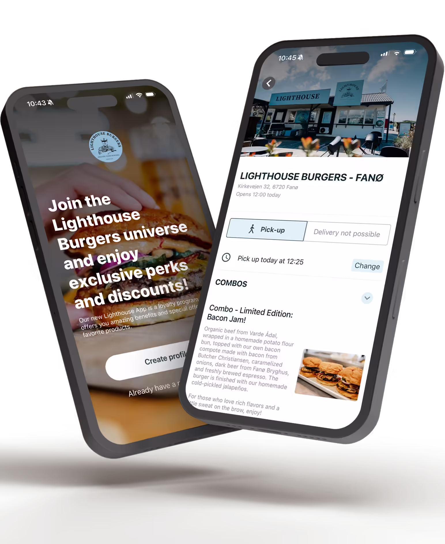 A mobile app promotion picture showing our mobile app