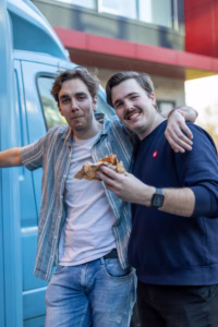 Happy guests at Lighthouse Foodtruck Event